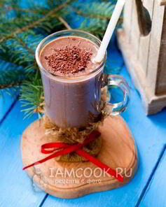 Вегетарианский смузи горячий шоколад