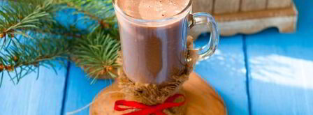 вегетарианский смузи горячий шоколад. Шаг 14