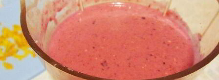 ягодный смузи с овсяными хлопьями. Шаг 4