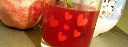 гранатовый сок с медом. Шаг 7