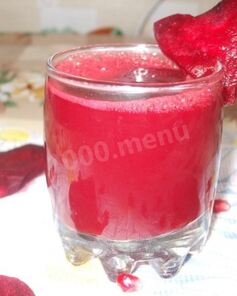 Морковно свекольный сок