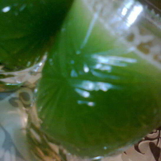 Рецепт овощного сока зеленого