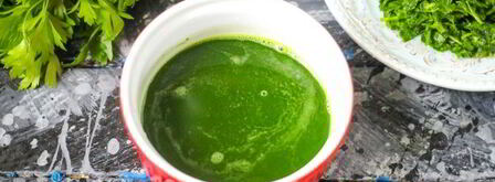 сок петрушки. Шаг 9