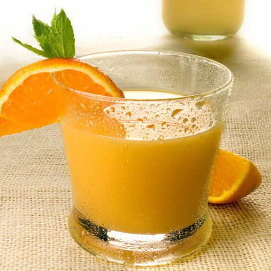 Рецепт сока тыквы с апельсином