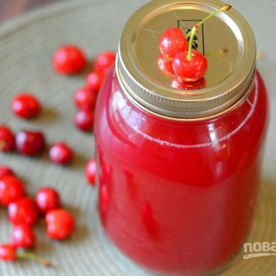 Рецепт сока вишневого