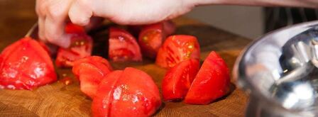 свежий томатный сок. Шаг 6