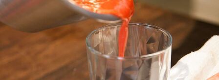 свежий томатный сок. Шаг 8