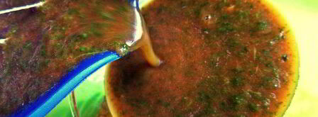 томатно-шпинатный напиток. Шаг 6