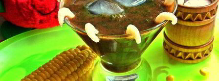 томатно-шпинатный напиток. Шаг 9