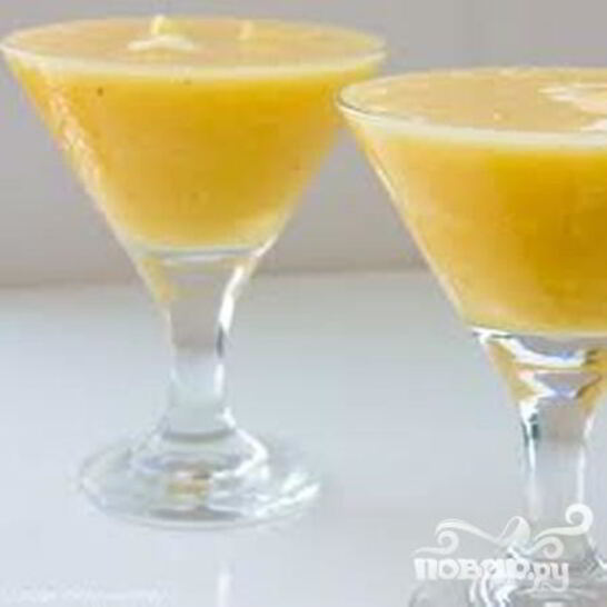 Рецепт витаминного напитка из ананаса и банана