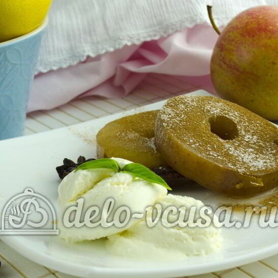 Рецепт яблок в сиропе с пряностями