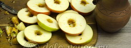 яблоки в сиропе с пряностями. Шаг 3