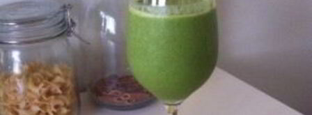 зеленый коктейль с финиками. Шаг 5