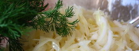 греческий капустный салат. Шаг 5