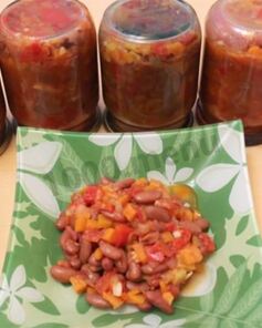 Греческий салат на зиму