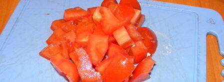 греческий салат с фетой классический. Шаг 4