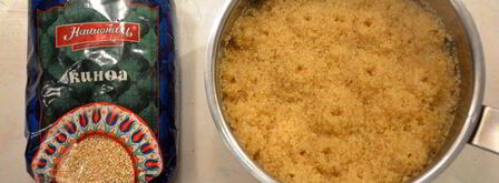 греческий салат с киноа. Шаг 3