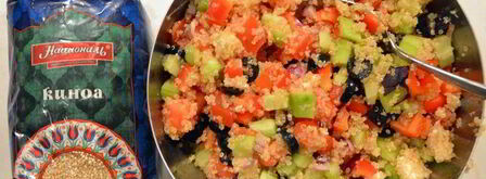 греческий салат с киноа. Шаг 6