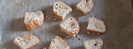 греческий салат с сухариками. Шаг 7