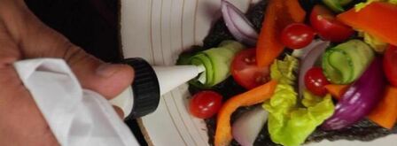 греческий салат в новом стиле. Шаг 7