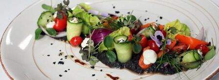 греческий салат в новом стиле. Шаг 8