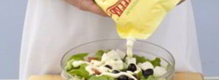 летний салат по-гречески. Шаг 4