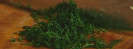 салат из гречки с брокколи и семгой. Шаг 4