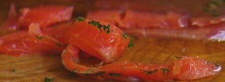 салат из гречки с брокколи и семгой. Шаг 7