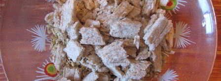 салат из зеленой гречки. Шаг 3