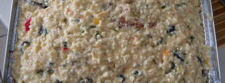 запеканка салат греческий. Шаг 6