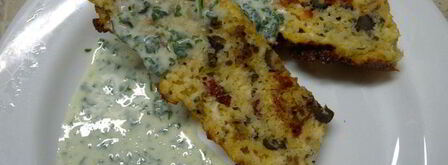 запеканка салат греческий. Шаг 8