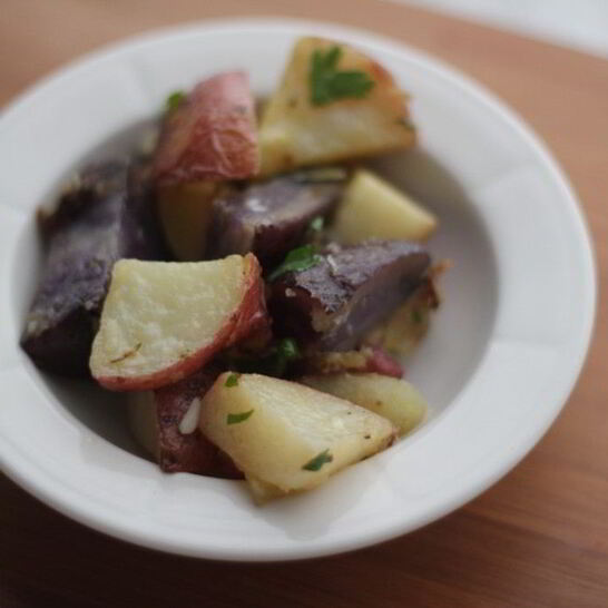 Рецепт картофельного салата без майонеза