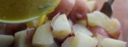 картофельный салат без майонеза. Шаг 6