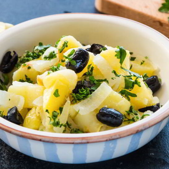 Рецепт картофельного салата по-критски