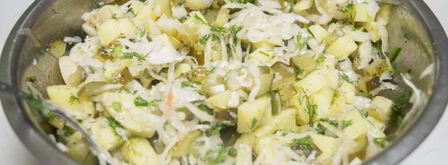 картофельный салат по-немецки. Шаг 6