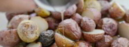 салат из картофеля и бекона. Шаг 4