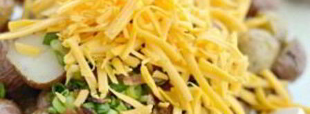 салат из картофеля и бекона. Шаг 5