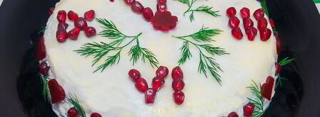 салат из картофеля с копченой курицей. Шаг 7