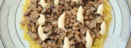 салат с картофелем и курицей. Шаг 3