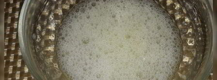 салат с картофелем, скумбрией и крекерами из отрубей. Шаг 4