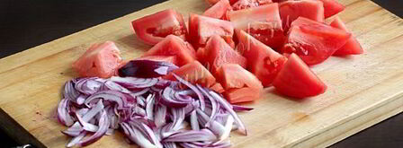 теплый салат с картофелем. Шаг 5