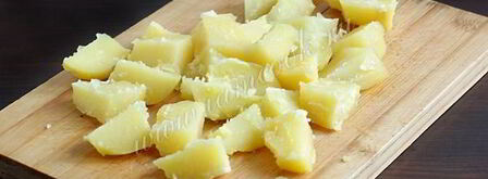 теплый салат с картофелем. Шаг 8