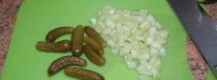 классический французский салат оливье. Шаг 11