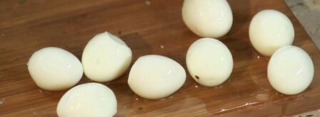 оливье с говяжьей печенкой. Шаг 5