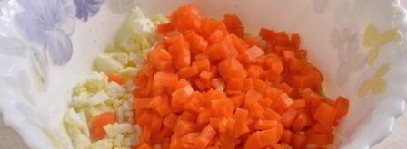 оливье с тунцом. Шаг 4