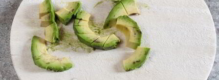 постный оливье с креветками. Шаг 6