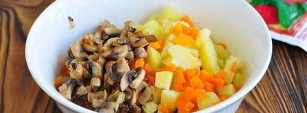 постный оливье. Шаг 7