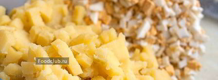 салат оливье с говядиной. Шаг 4