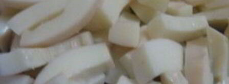 салат оливье с крабовыми палочками. Шаг 4