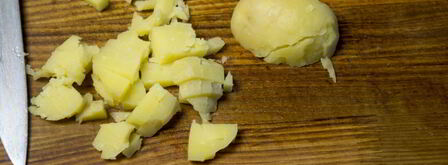 салат оливье с креветками. Шаг 5